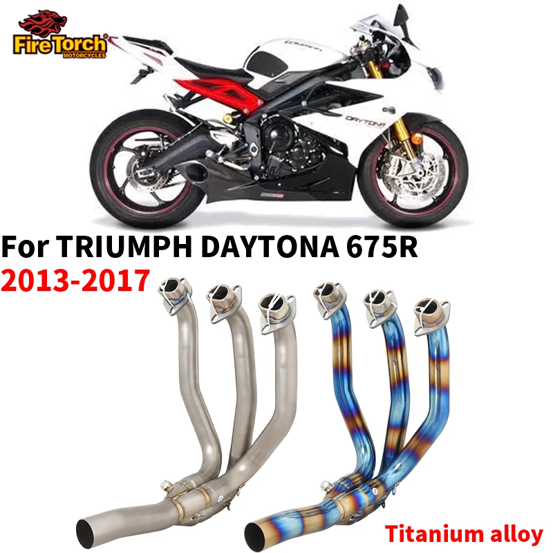

Выхлопная система для мотоцикла TRIUMPH DAYTONA 675 675 R 2013-2017, из титанового сплава