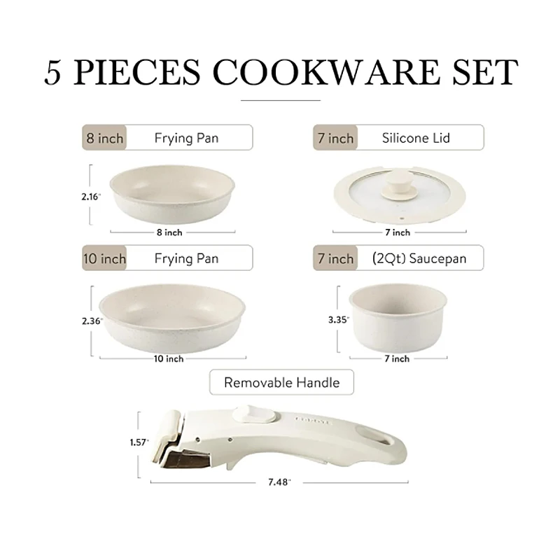 5-Piece Nonstick Cookware Set 2