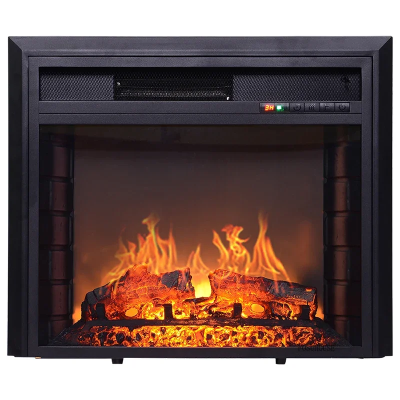 Electric Fireplaces Heater Decoration Fireplace Simulation Flame Electric Fireplace with 3D Flame Heater for Heating H