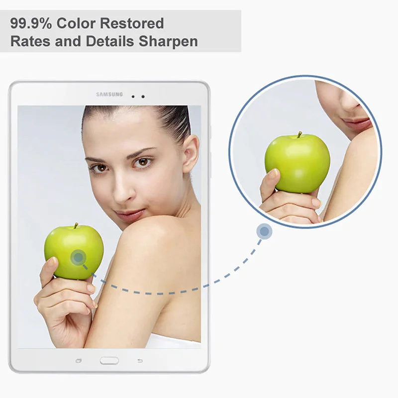 For Samsung Galaxy TabA 9.7 in SM-T550 T551 T555 P550 P555 Screen Protective Film Anti-Scratch 9H Hardness Tablet Tempered Glass 6