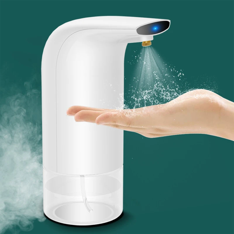 

Automatic 300ML Spray Soap Dispenser Smart Sensor Induction Touchless USB Charging Wash Hand Sanitizer Soap Dispenser Bathroom