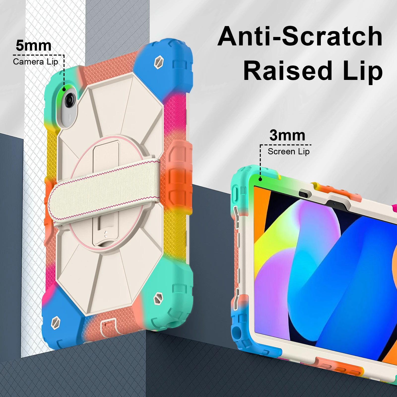 Lenovo Idea Tab 11 360° Rotating Armor Stand Case - Durable Protective Shell