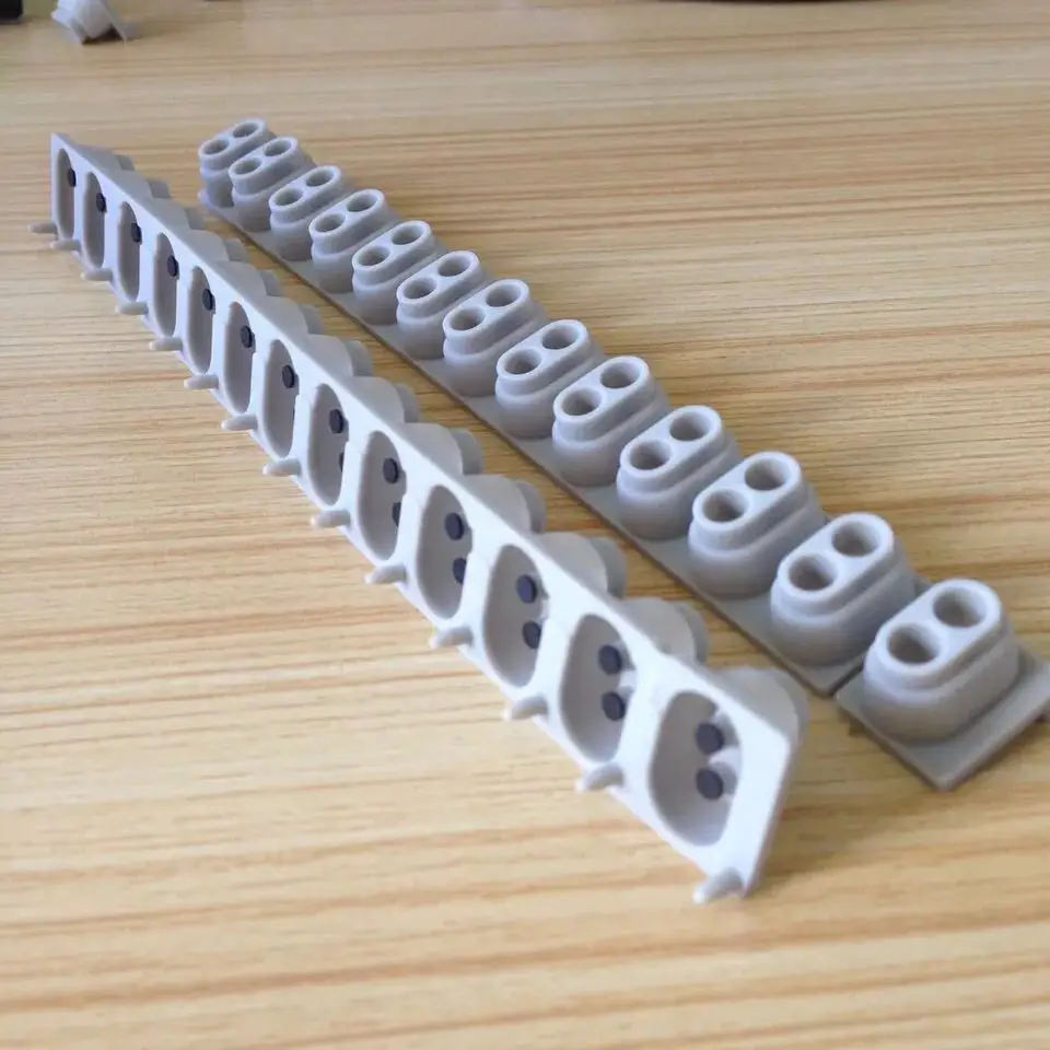 Compatibile Con Tastiera Elettronica Yamaha Kb280/290/180/Psr-S650/550Psr-670 E Altra Gomma Conduttiva 1 Striscia/12 Tasti/13 Tasti