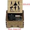 Shake it Off Handmade Wind Up Wooden Music Box for Girlfriend Boyfriend Husband Wife Christmas Gift 3