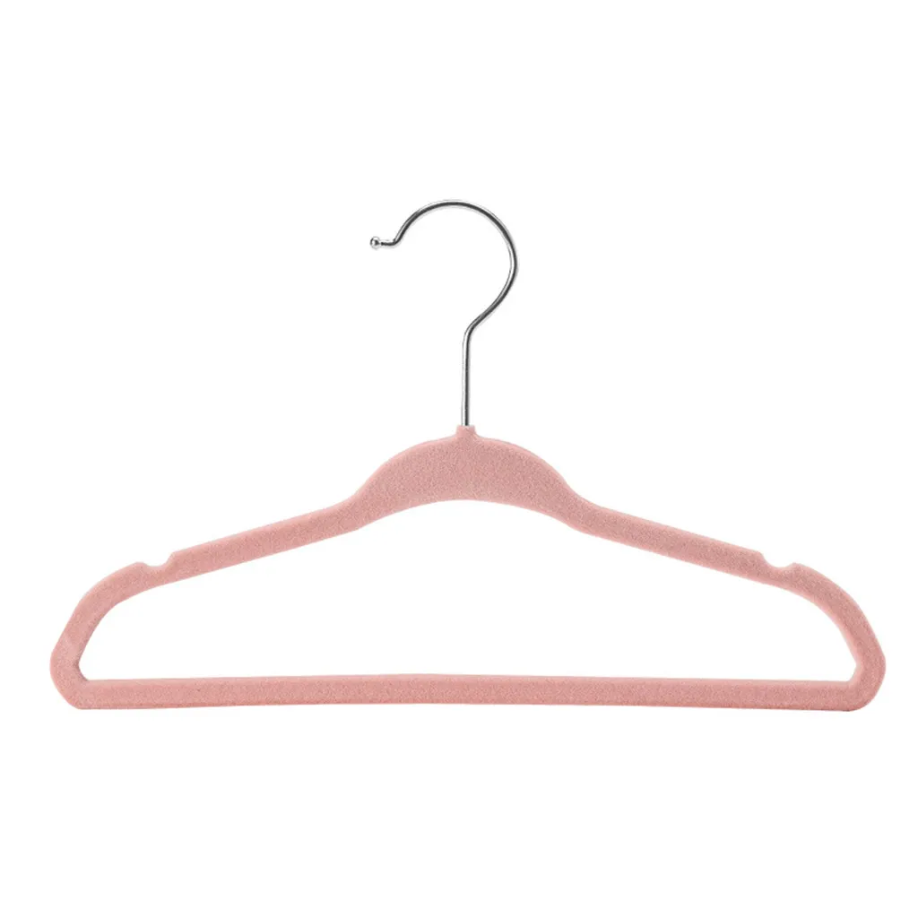 10/20/30 Pack Non-Slip Velvet Kids Hangers For Jackets, Pants, Dress Clothes Hangers For Clothes Home Colgador De Ropa Tdh 2