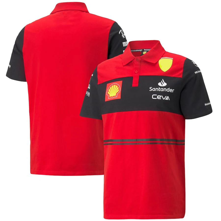 Для Ferrari 2022 F1 Racing Team Motorsport Outdoor быстросохнущая Спортивная кнопка для верховой езды