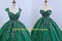 Customized 15 Quinceanera Dresses Ball Gown Luxury Glitter Party Dresses Elegant Off Shoulder 15 Yearl Old Dress Prom Gown 2025 - Image 2