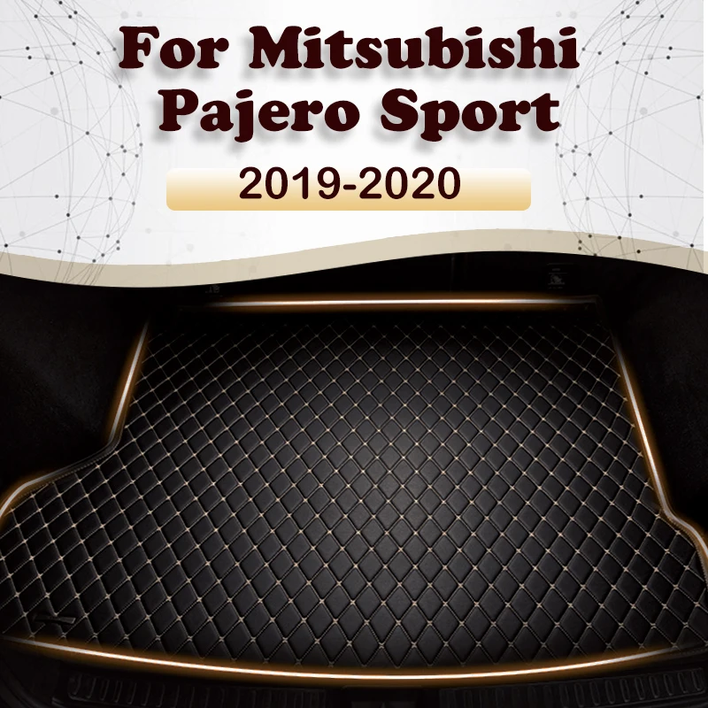 

Коврик для багажника автомобиля Mitsubishi Pajero Sport 2019 2020, аксессуары для автомобиля на заказ, украшение интерьера автомобиля