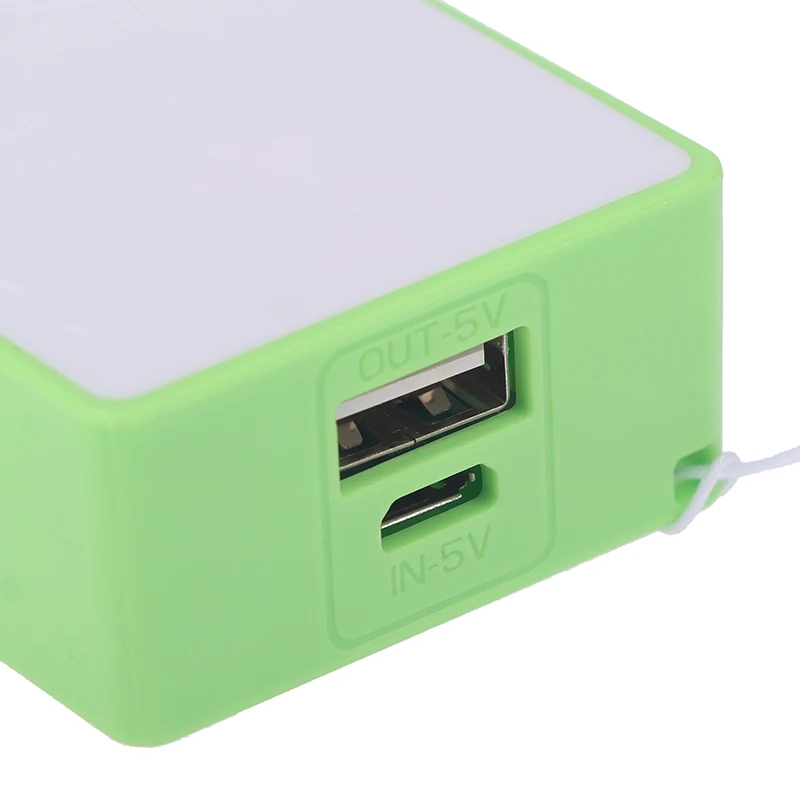 휴대용 USB 보조배터리 키트 보관 DIY 박스, 휴대폰 MP3 전자 충전용, 18650 보조배터리 배터리 충전기 케이스, 5V 1A, 1PC