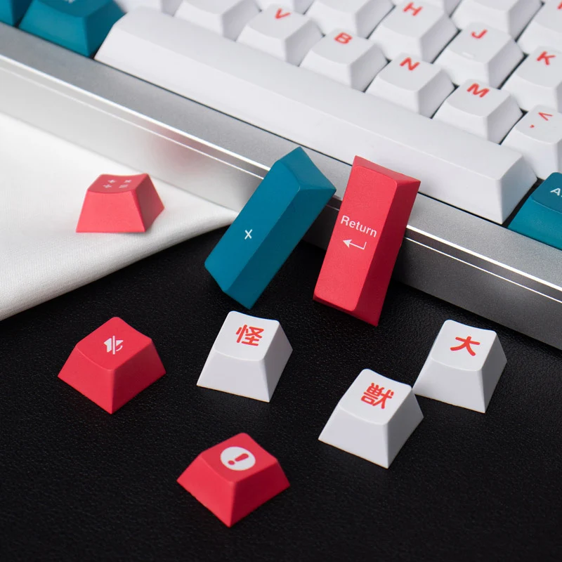 corante-sub inglês personalizado personalidade keycaps para teclado mecânico 61 64 68 75 84