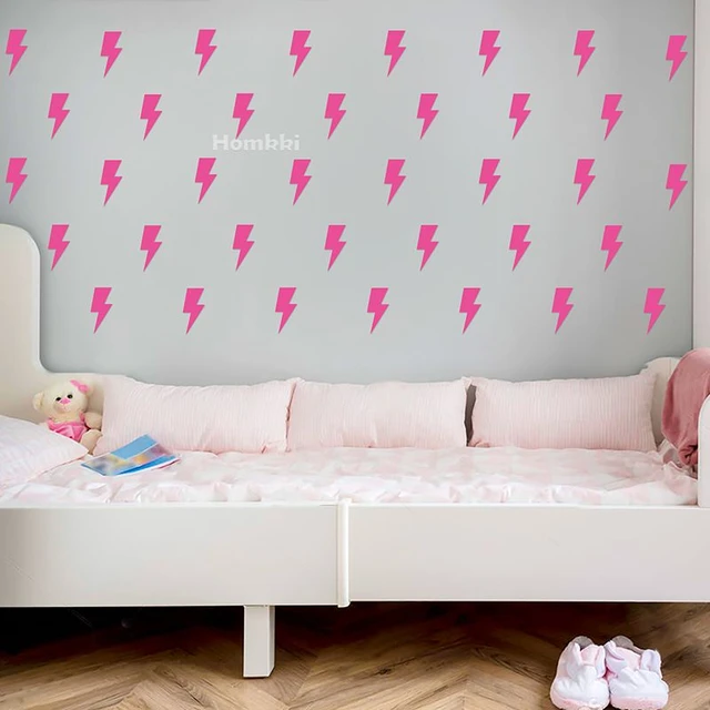 Nome personalizado flor - adesivos de parede - bebê menina - adolescente -  decalque de parede de berçário para decorações de quarto de bebê - adesivo  de decalque de parede mural para