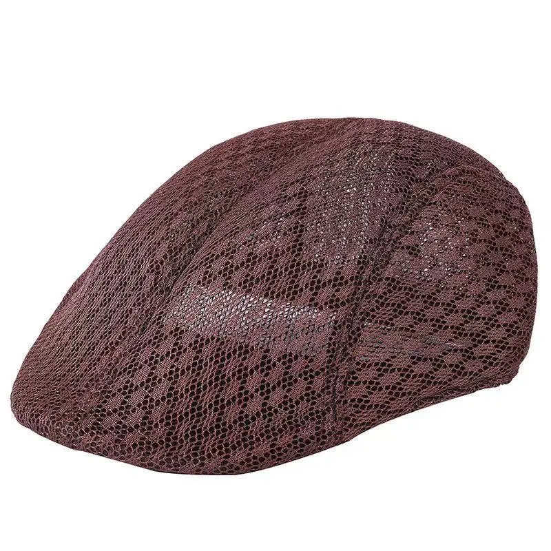 Spring Summer Men Mesh beret Hats Breathable Berets Caps for Women Touring Cap Unisex Outdoor Sport Sun hat beret hat breathable hat woolen beret