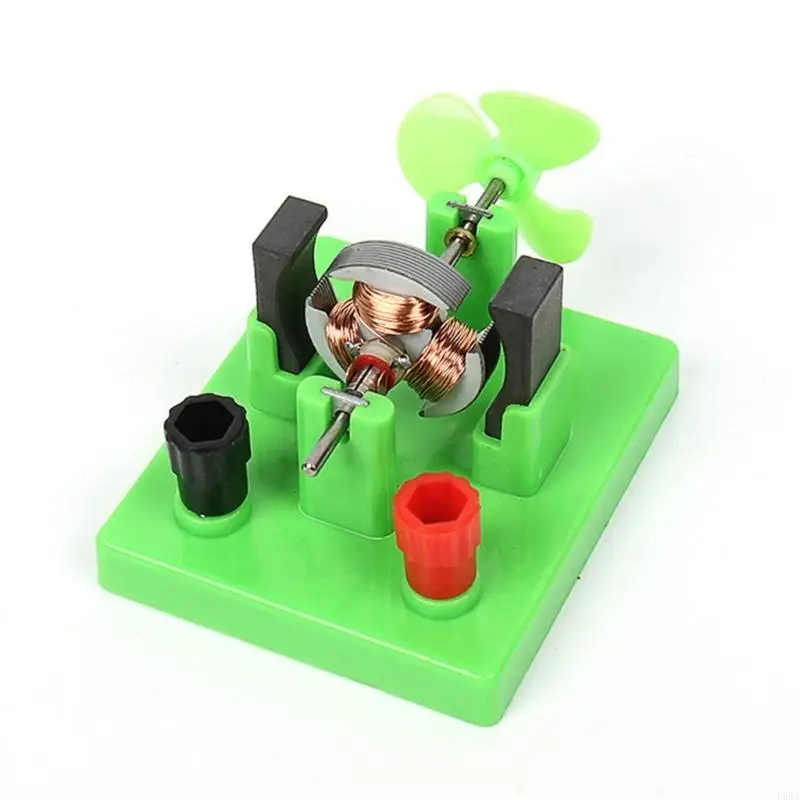 Open Type Electric Motor Fan Device Electromagnetism Experiment Circuit Accessory for Physics Teaching Demonstration