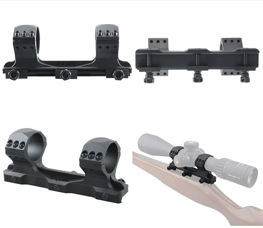 Vector Optics 30/34 mm hoch, einteilige Picatinny-Halterung, 0/20 mA, entworfene Schießjagd mit großer Reichweite – Detail 8