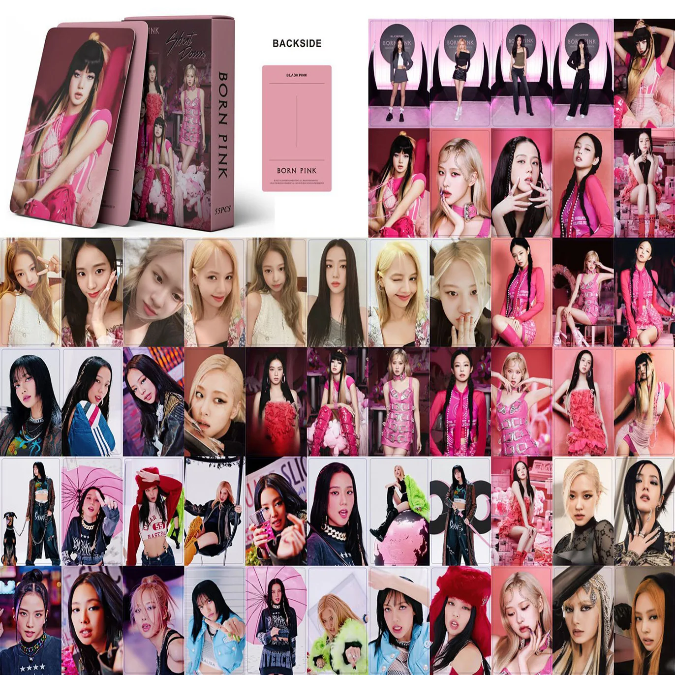 16 Unids/set BLACKPINK 2022 Acogedora Colección photocards LOMO