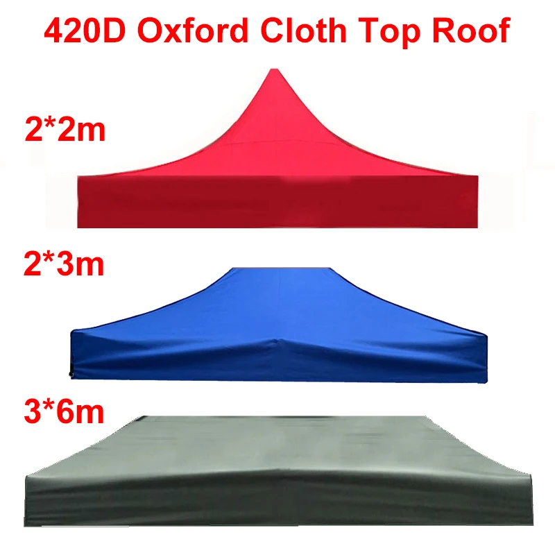 420D Tenda Da Tetto Oxford Tenda Da Sole Tenda Da Sole Copertura Da Giardino Gazebo Impermeabile Protezione Uv Copertura Parasole Per Esterni Sostitui