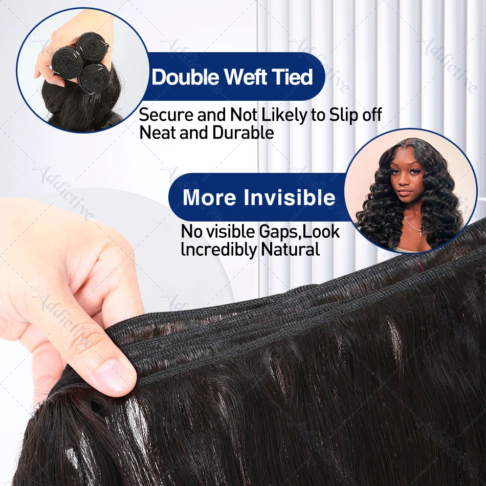 30 34 Inch Loose Wave Bundles Human Hair Burmese Curly Raw Hair Bundles 16A Double Weft Virgin Extensions Quick Weaving