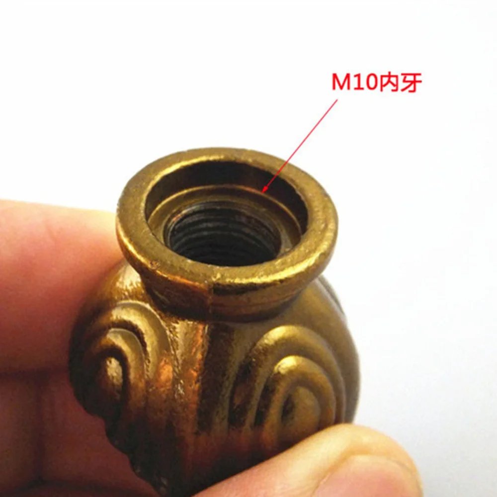 M10 Internal Teeth Lighting Magnesium Zinc Alloy Nut Desk Lamp Floor Lamp Metal Decorative Parts Lighting Hardware Diy