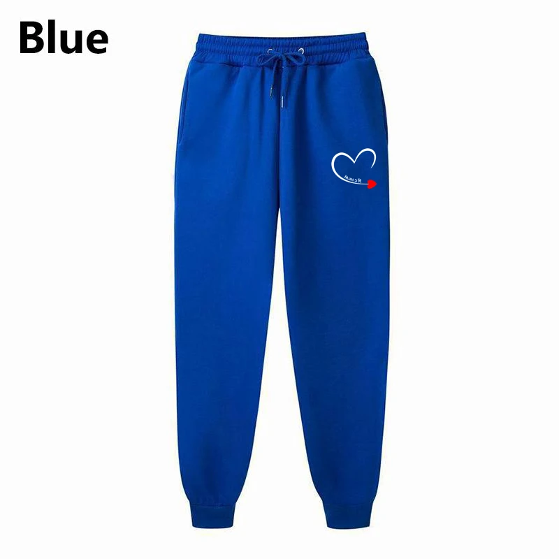 

Women Men Hoodies Pants Fashion Tracksuit Autumn Winter Pullover Love print pants Casual Clothing