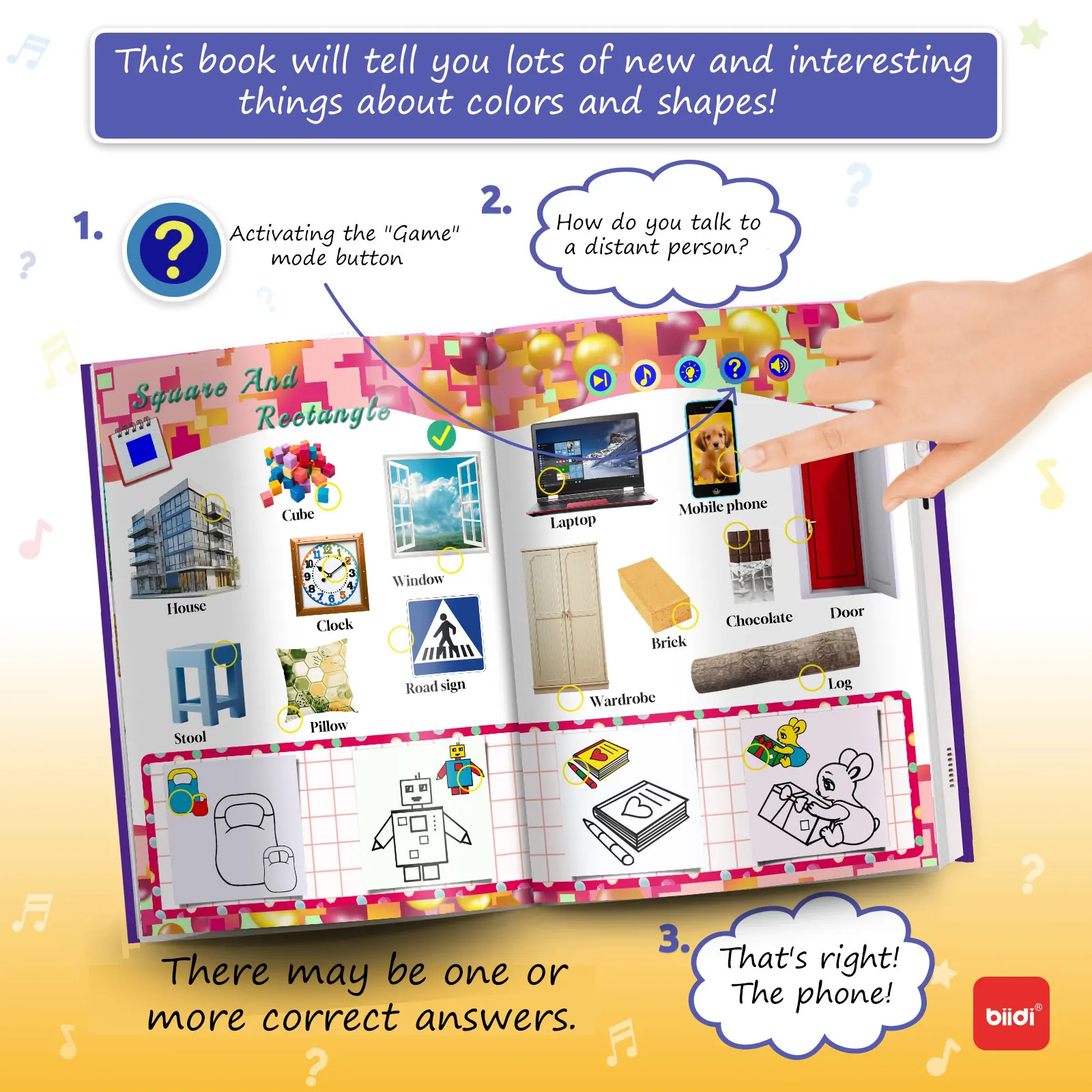 Montessori English Touch Book Interactive Book E-book Children's Early Learning Toys Children's Audiobooks