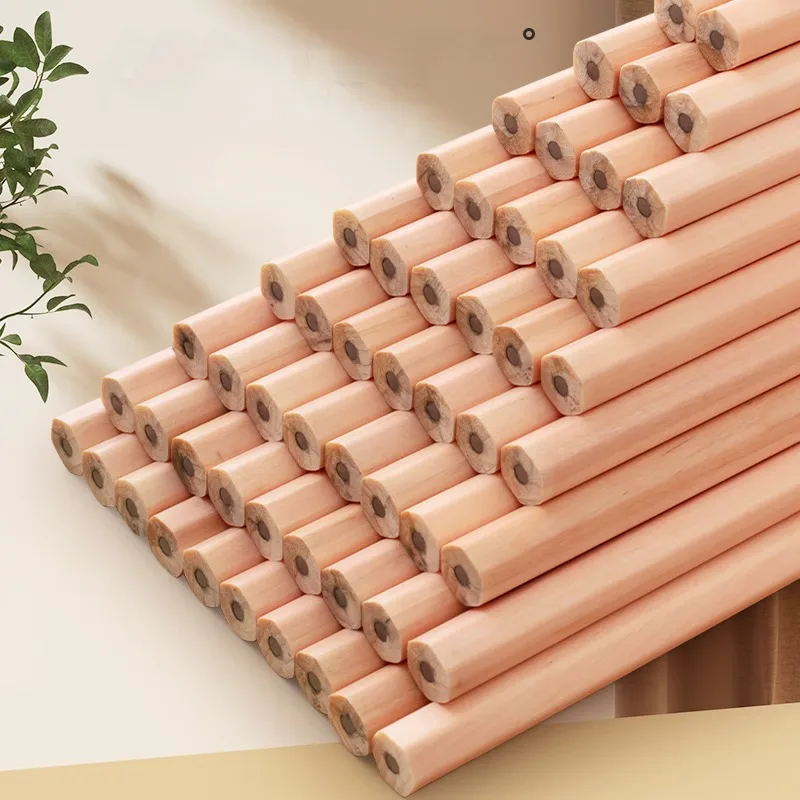 M&G 2B Pencils 30pcs Log Hexagonal Wooden Pencils Student Exam Writing Art Sketching Drawing Wooden Pencils 3