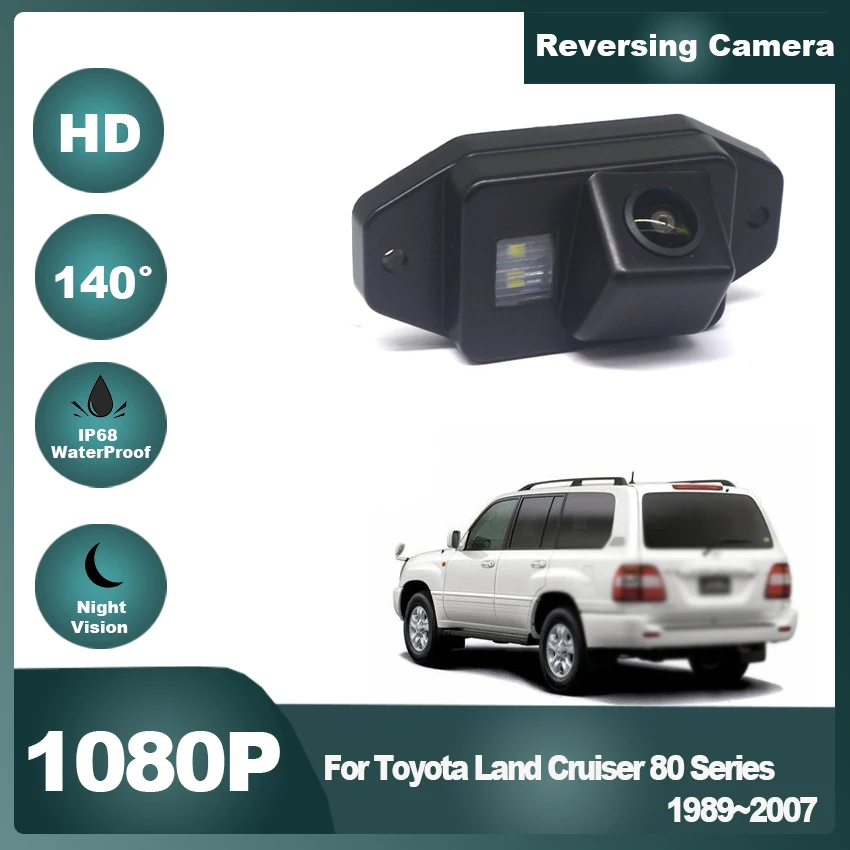 

CCD HD Fisheye Rear View Camera For Toyota Land Cruiser 80 Series 1989~2007 Car Bakcup Reverse Parking Monitor Night Vision