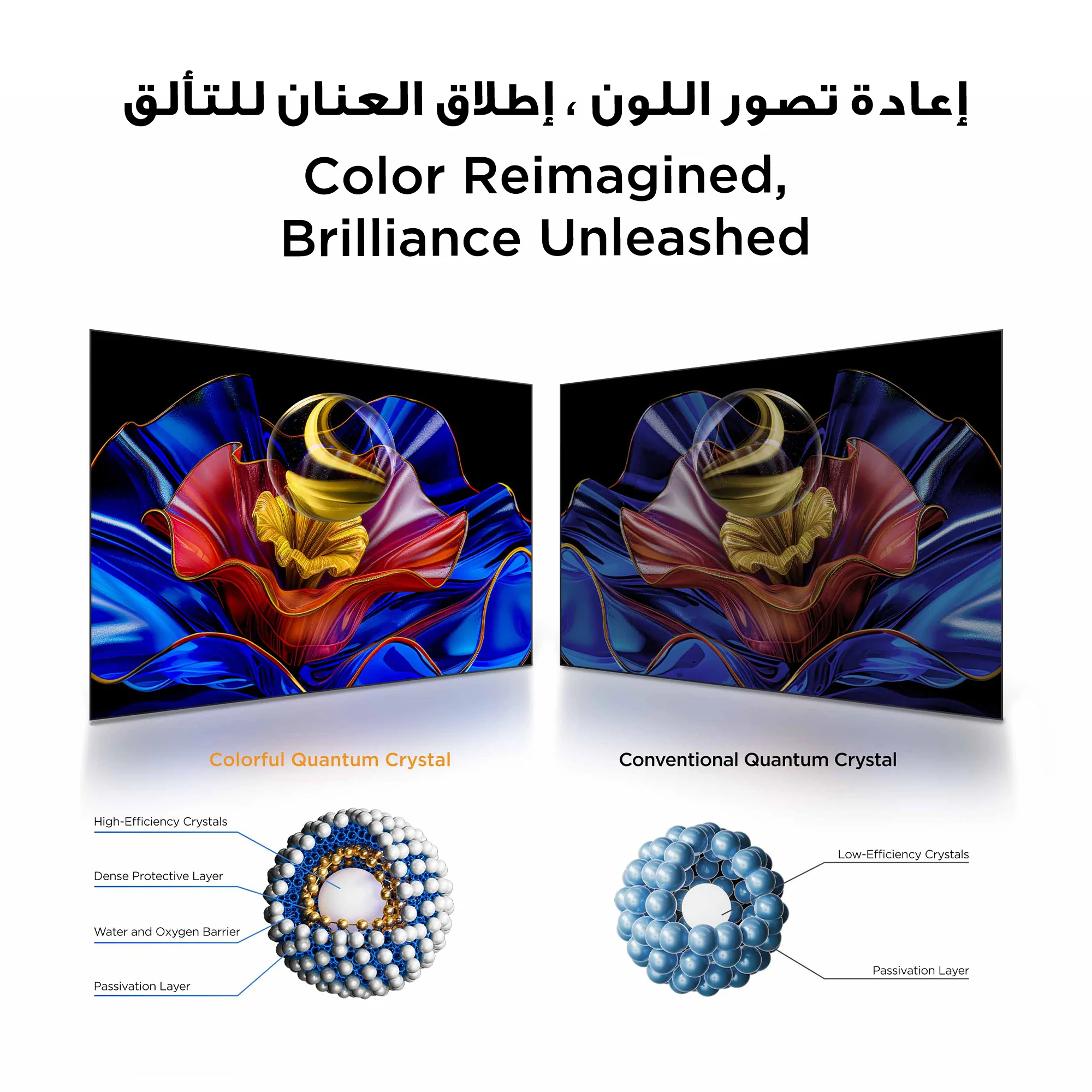 تلفزيون TCL 65 بوصة T6C مقاس 55 بوصة 75 بوصة P7K Q...