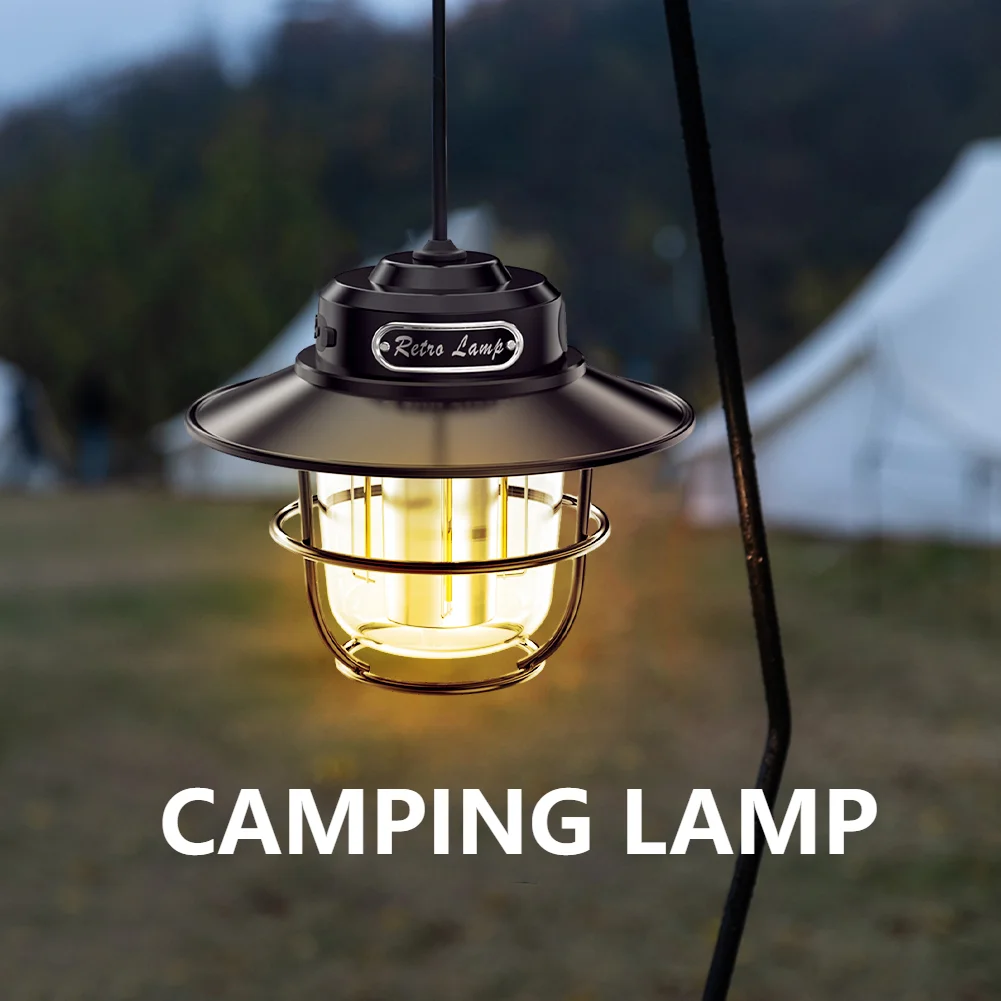LUMENA Classic LED Outdoor Camping Light Long Battery Life Led Tent Light  Hanging Horse Lantern Camp Gift For Boyfriend - AliExpress
