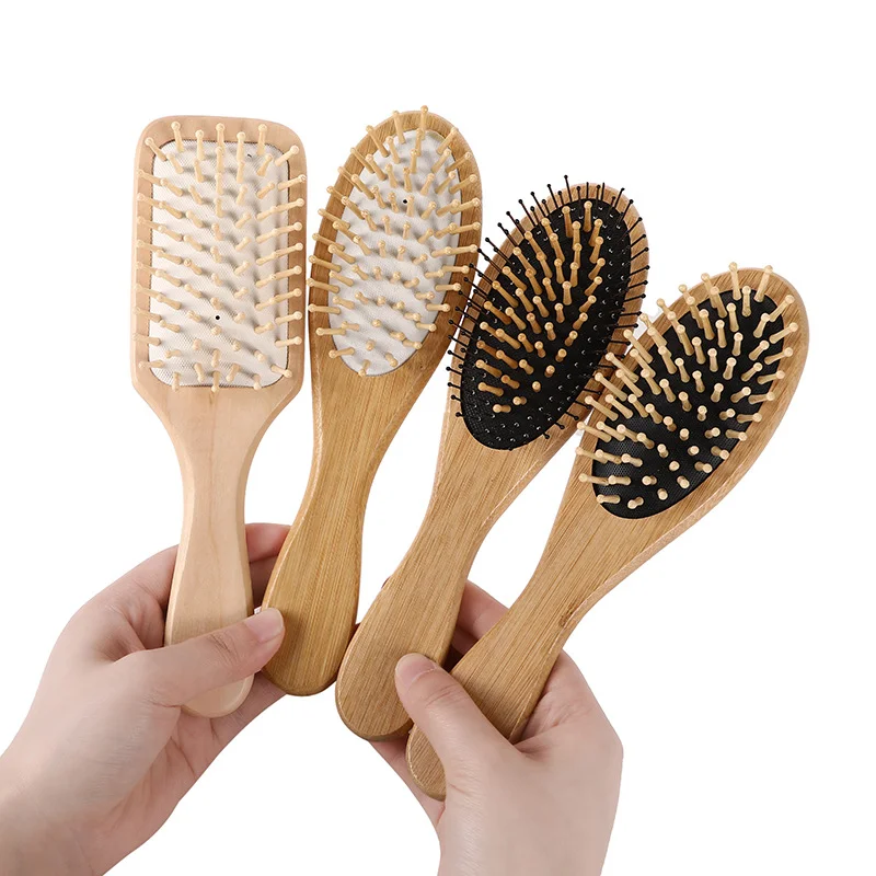 Hair Brush Anti Static Hair Comb Girl Mini Hair Brush Gold And Silver Color  Oval Comb Woman Hairdressing Massage Comb Brush Hair - Brushes & Combs -  AliExpress