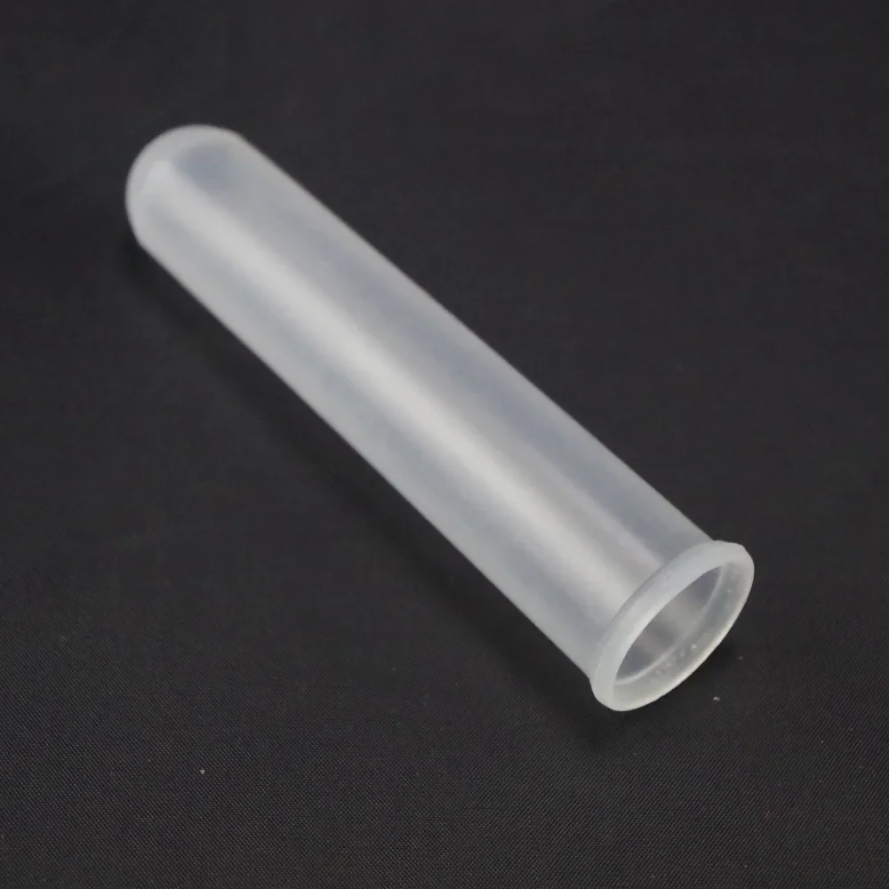 LOT 10 20ml With Cap Translucent Laboratory Plastic Test Tubes Vials Centrifuge Tubes Round Bottom plastic test tubes,centrifuge tube