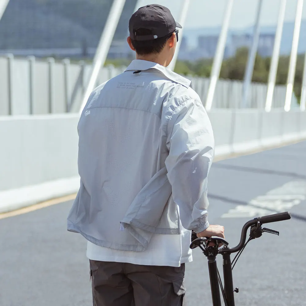 Santic Cycling Jerseys Summer Loose Casual Shirts Outdoor Road Bicycle Biking Clothes Cycling Jerseys Sun Protection Shirts