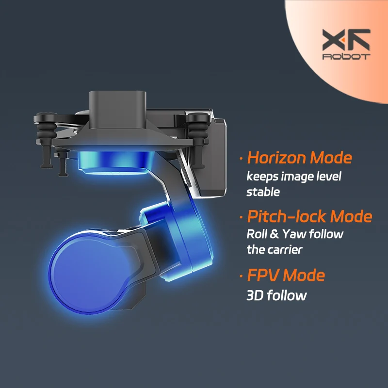XF-C-20T 3Axis Gimbal FPV for DIY RC Drone Camera support head chase control Mavlink Sbus