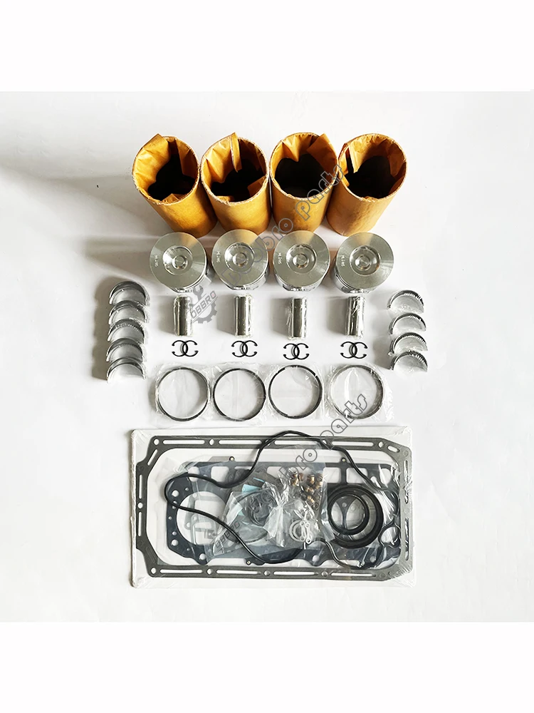 

Комплект для восстановления капитального ремонта D2DCAE2I D2DCAE3, полный комплект прокладок, комплект вкладышей клапана, поршневых колец, комплект подшипников для Volvo MC70, детали двигателя погрузчика