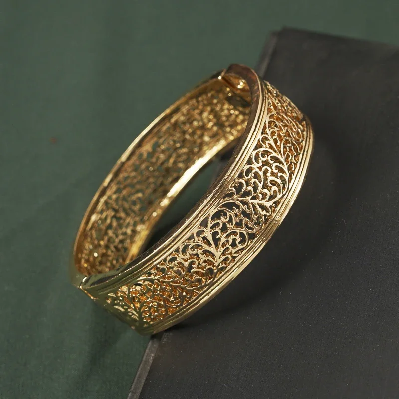 Women Jewelry Set Necklace Earring Bangle for Bridal bangle bracelet