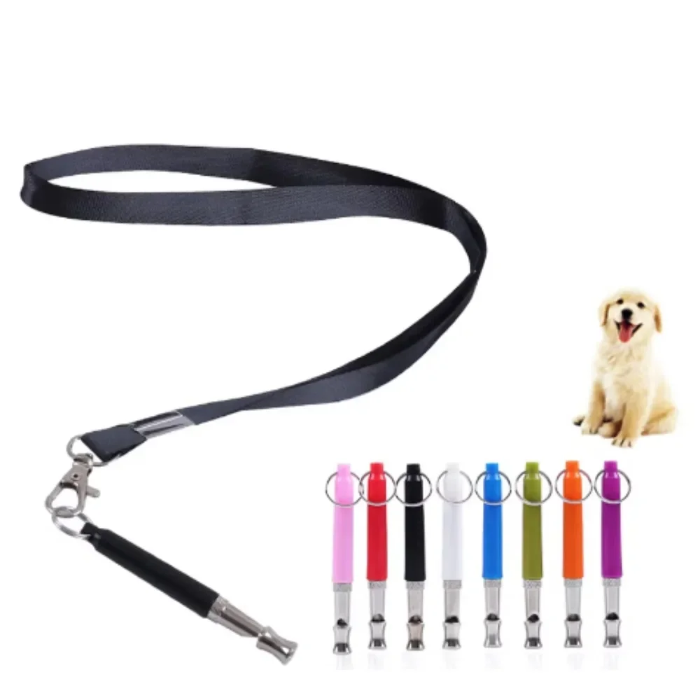 New Dog Whistle Stop Barking Control with Lanyard Adjustable Ultrasonic Silent Dog Whistle Repeller for Training