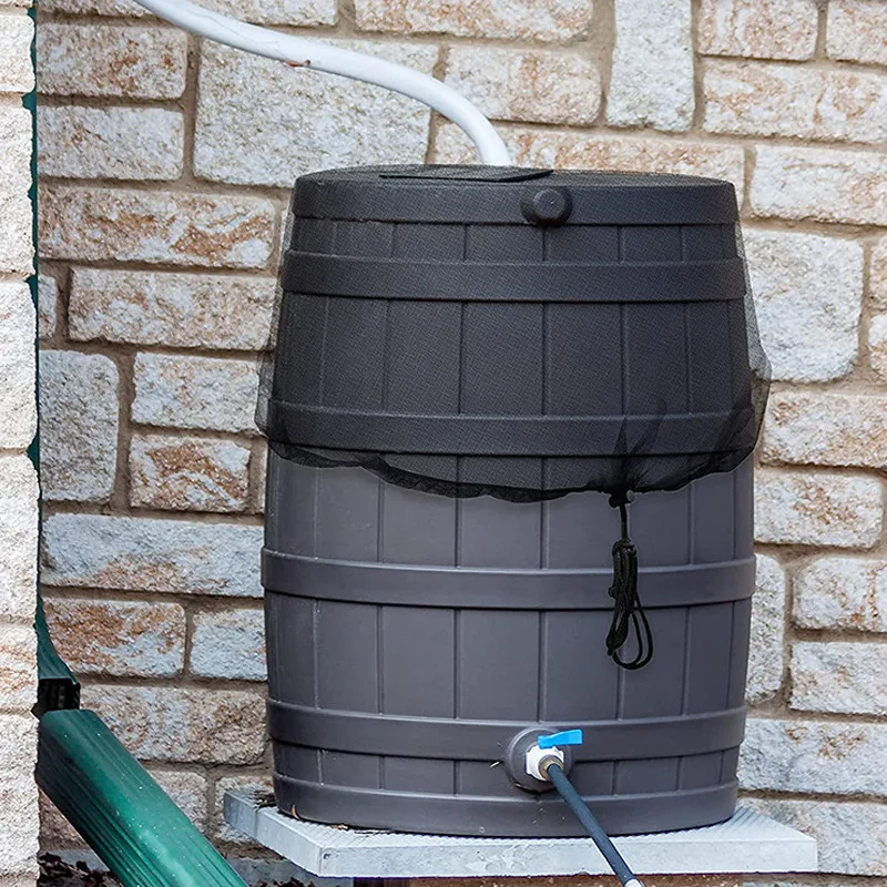 80cm 60m Mesh Cover Net for Rain Barrel Water Collection