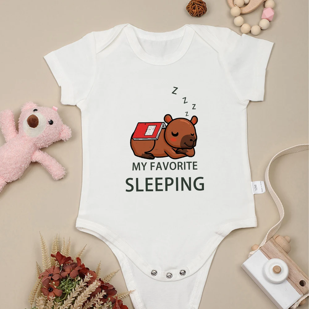 

Summer Baby Girl Clother Onesie Cartoon Animal Kawaii Newborn Boy Body Pajamas Fashion Trend Short Sleeve Infant Outfits Rompers