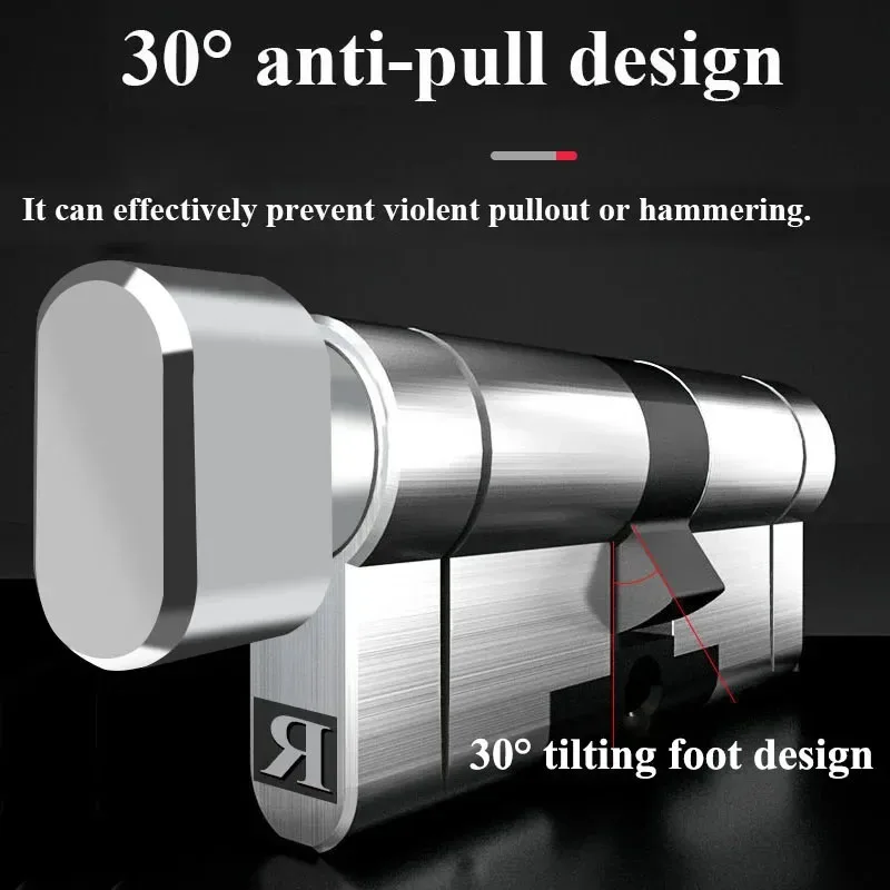 Door Lock Cylinder European Standard 11-pin Anti-theft