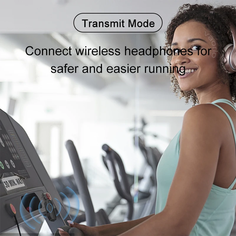2 In 1 Bluetooth 5.4 Audio Receiver Transmitter Hifi Stereo Wireless Adapter 3.5MM AUX With Mic for Airplane TV PC Car Speaker