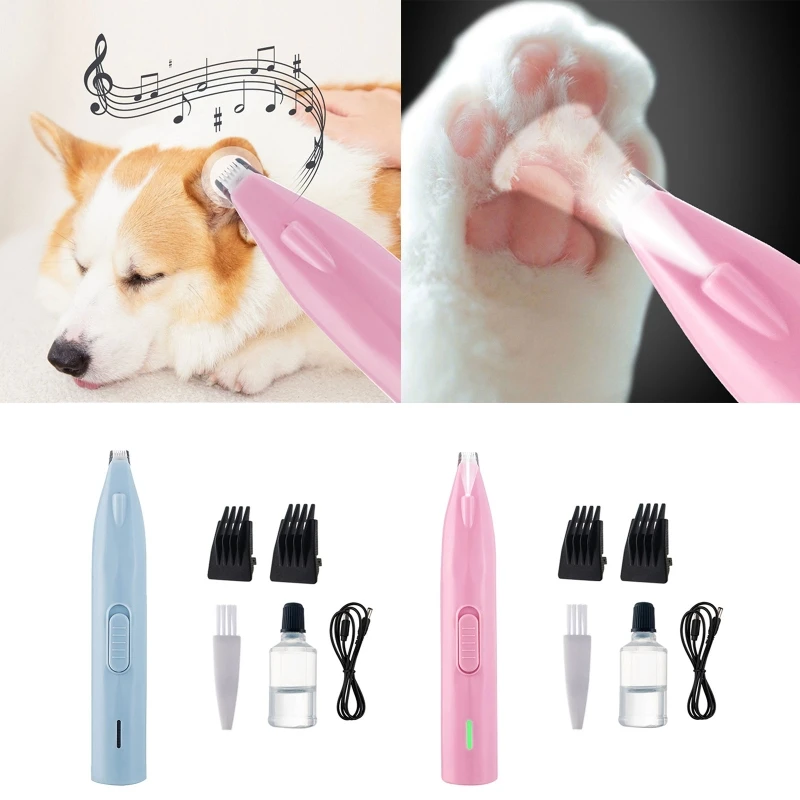 

2024 New Dog Grooming Clippers Electric Trimmer for Dogs Pets and Small Animals