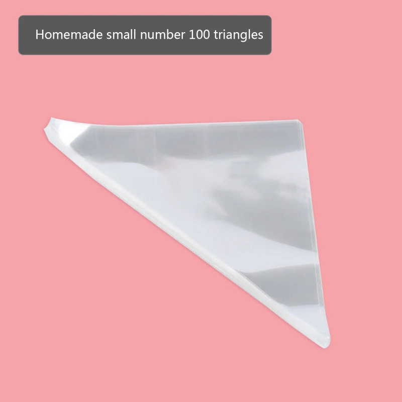 200pcs Disposable Pastry Piping Bags For Cookie Cake Home Bakery Piping Bags Sugarcarft Cookie Icing Decor Tools Baking Gadget