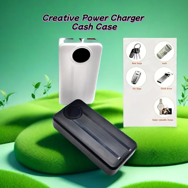 Interesting Creative Storage Box Invisible Mobile Power Safe Can Store Cigarettes and Cash Valuables Key Storage Box 5