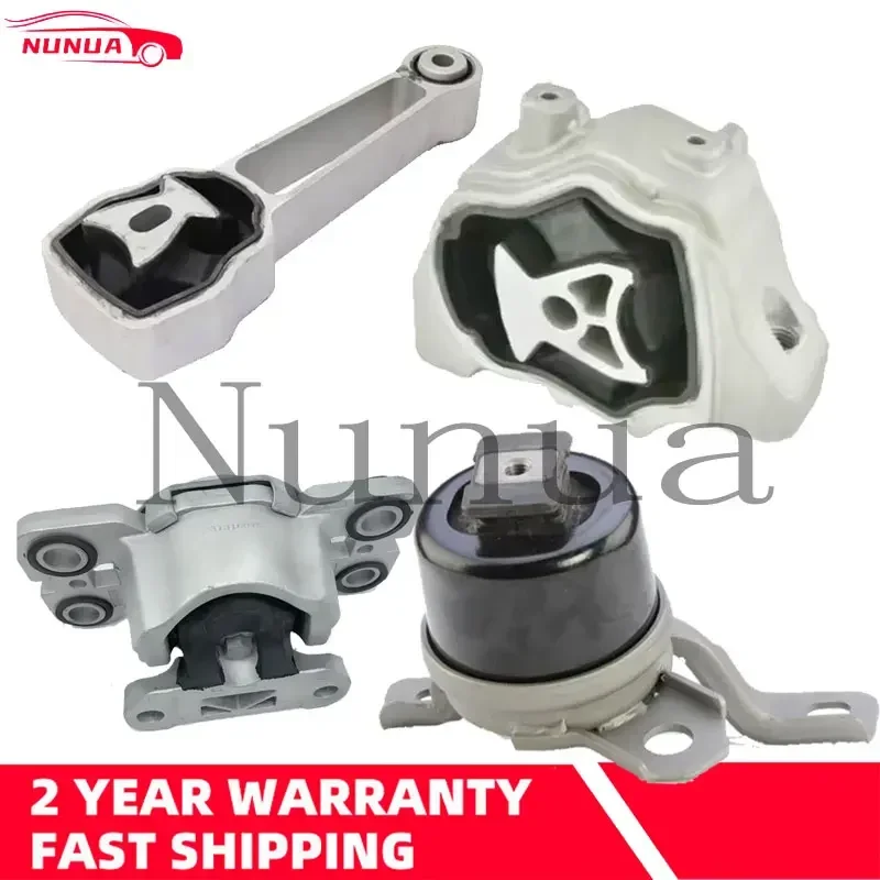 4PCS Gearbox Support Torque Strut Engine Mount For Volvo S60 S80 V70 XC60 XC70 3.0 3.2 07-16 31680474 31257727 31316875 31277314
