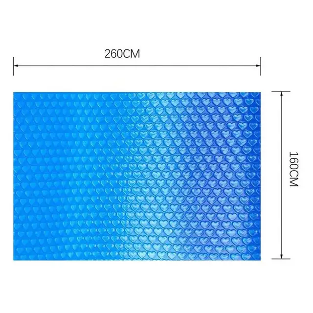 300X200 Cm -Es Napenergia Ponyvás Pazarinalin Téglalap Alakú Úszómedence Védelme Hőszigetelő Film Beltéri Kültéri Keretkészlethez - Image 6