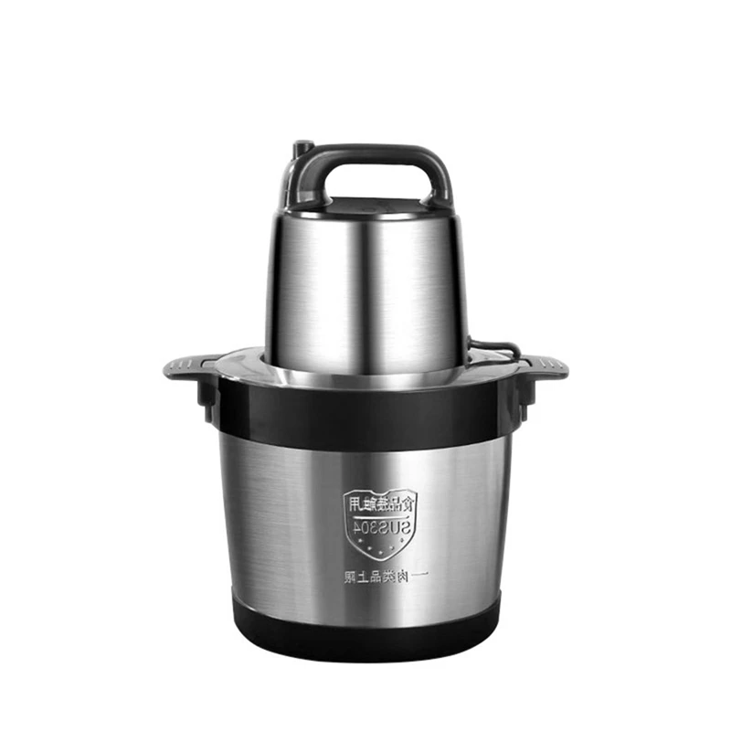 

HOT SALE Food Processor Blender 6L Stainless Steel Electric Meat Grinder Mixer For Fruits Meat Garlic Nuts, Kitchen Tool,EU Plug