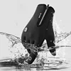 Warm Gloves for Men Women Winter Cycling Windproof Motorcyclist Waterproof Thermal Zipper Non-slip Touch Screen Velvet Gloves 5