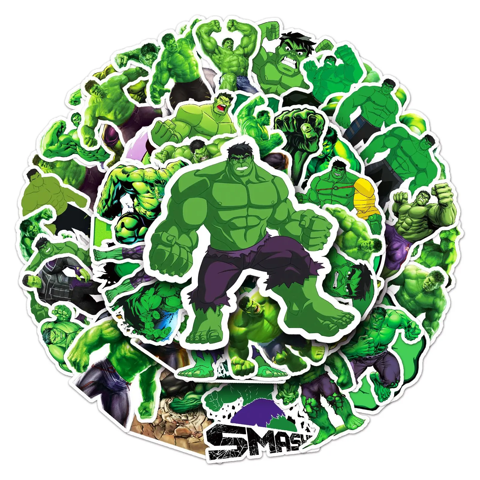 

Hulk Stickers Laptop Waterproof Stickers Decals for Children Teens Girls Cool Sticker for Laptop Computer Phone Gift