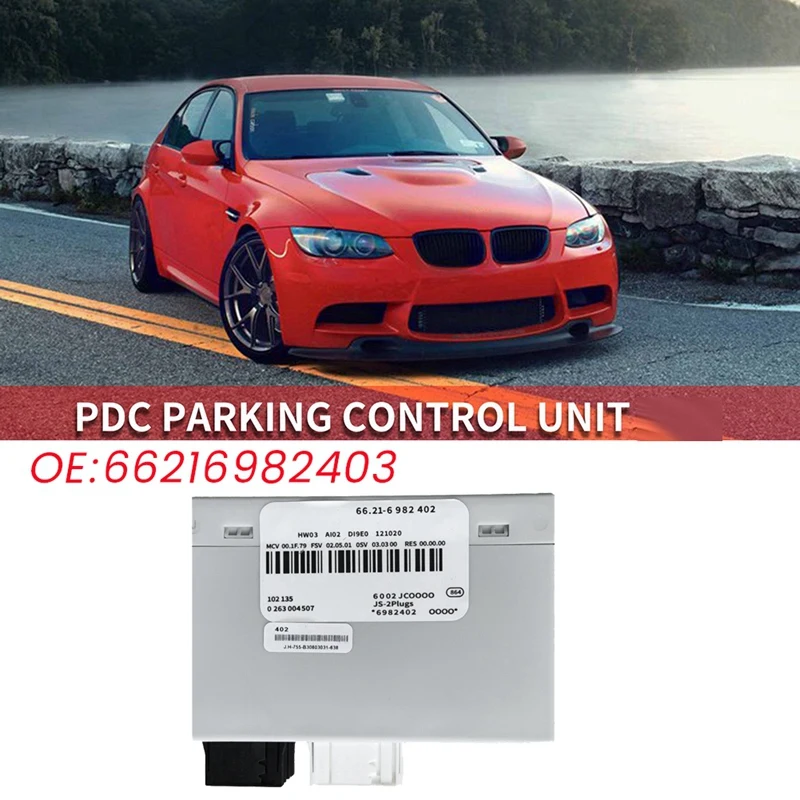 

66216982402 Car PDC Park Distance Control Unit Module For BMW E87 E88 E81 E82 E90 E91 E92 E93 E84 2006-2013 66209252639