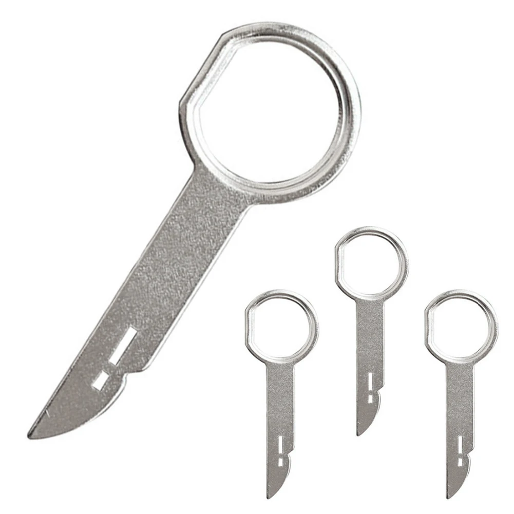 Stainless Steel Car Audio Removal Key Tool for Radio Install