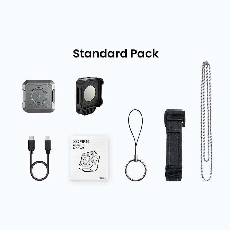Sofirn SE1 RGB Signal Ring Mini Flashlight 300Lm Pocket Light Quick-Release Magnetic Wrist Keychain Torch for Daily Use